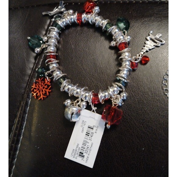 Hand Made Winter Themed Junk Journal *Includes 10 pc NEW JEWELRY* Women Girls - Picture 14 of 16